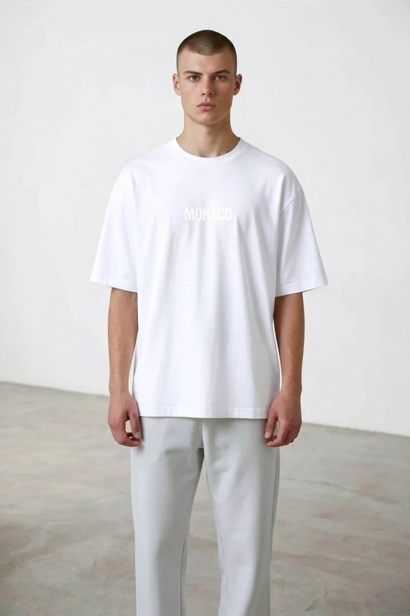 T-shirt Coupe semi Oversize - monaco