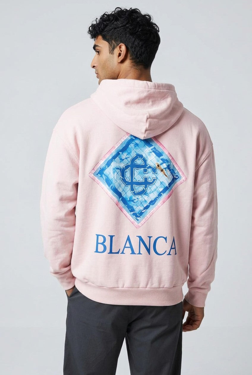 Sweat à Capuche Oversize — Blanca