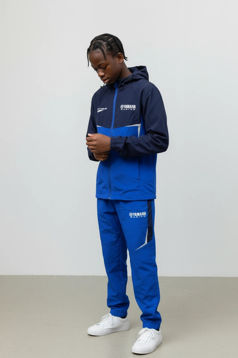 Ensemble Yamaha Kid – Bleu avec détails fluorescent