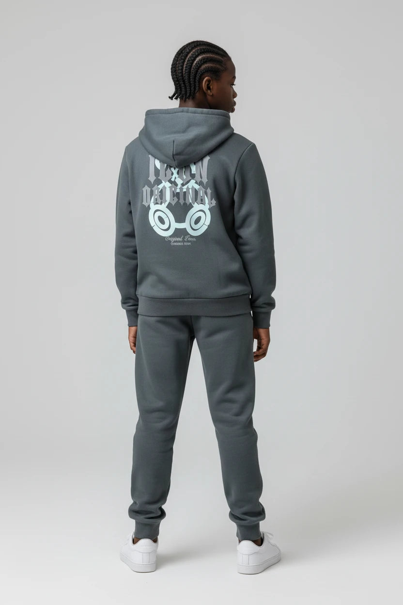 Ensemble Streetwear Icon Original – Gris Anthracite