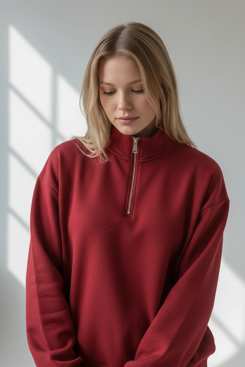 Pull Col Camionneur Bordeaux - FCT Company