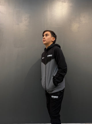 Ensemble Survêtement Yamaha Kid – Noir & Gris