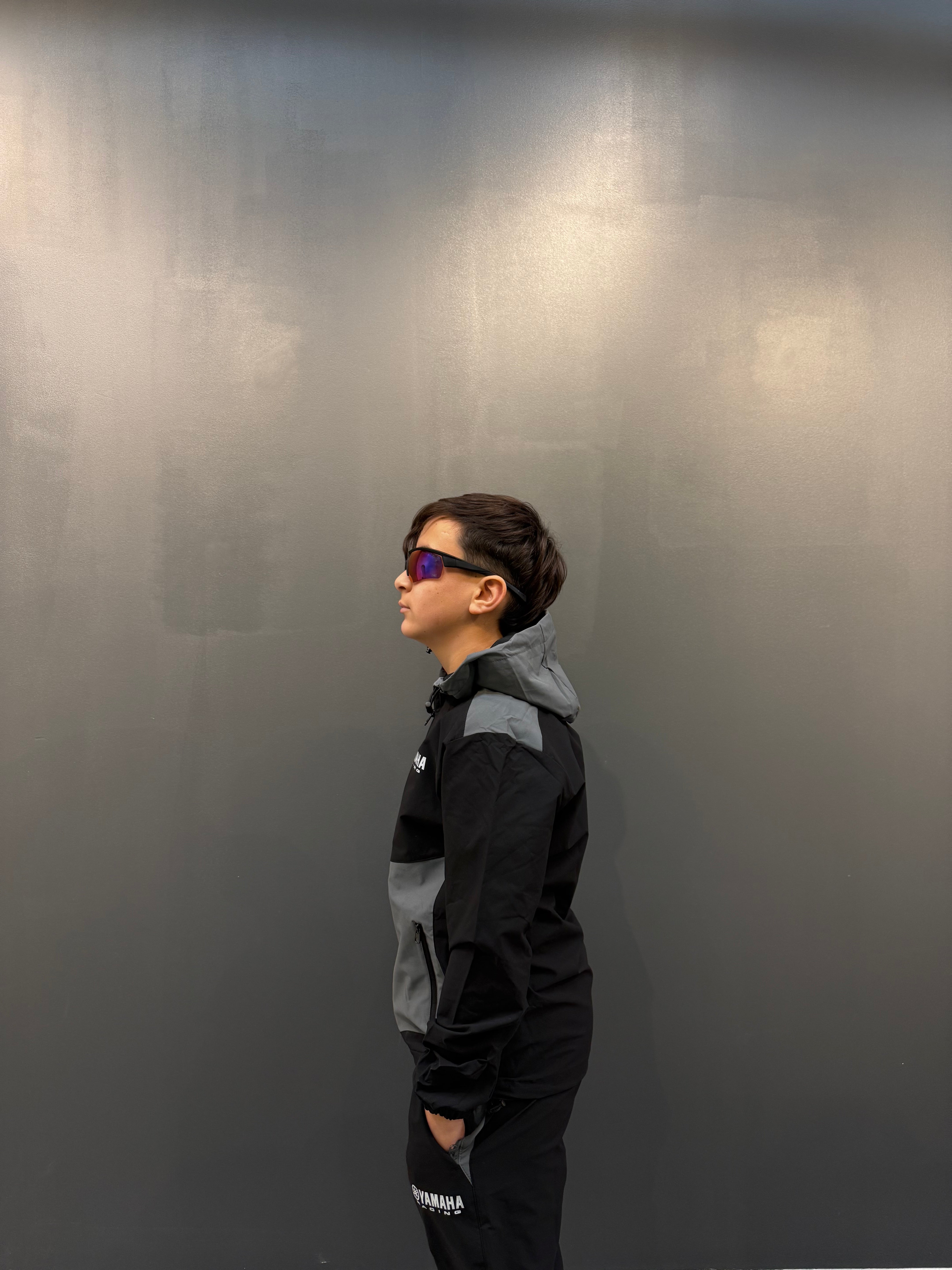 Ensemble Survêtement Yamaha Kid – Gris & Noir