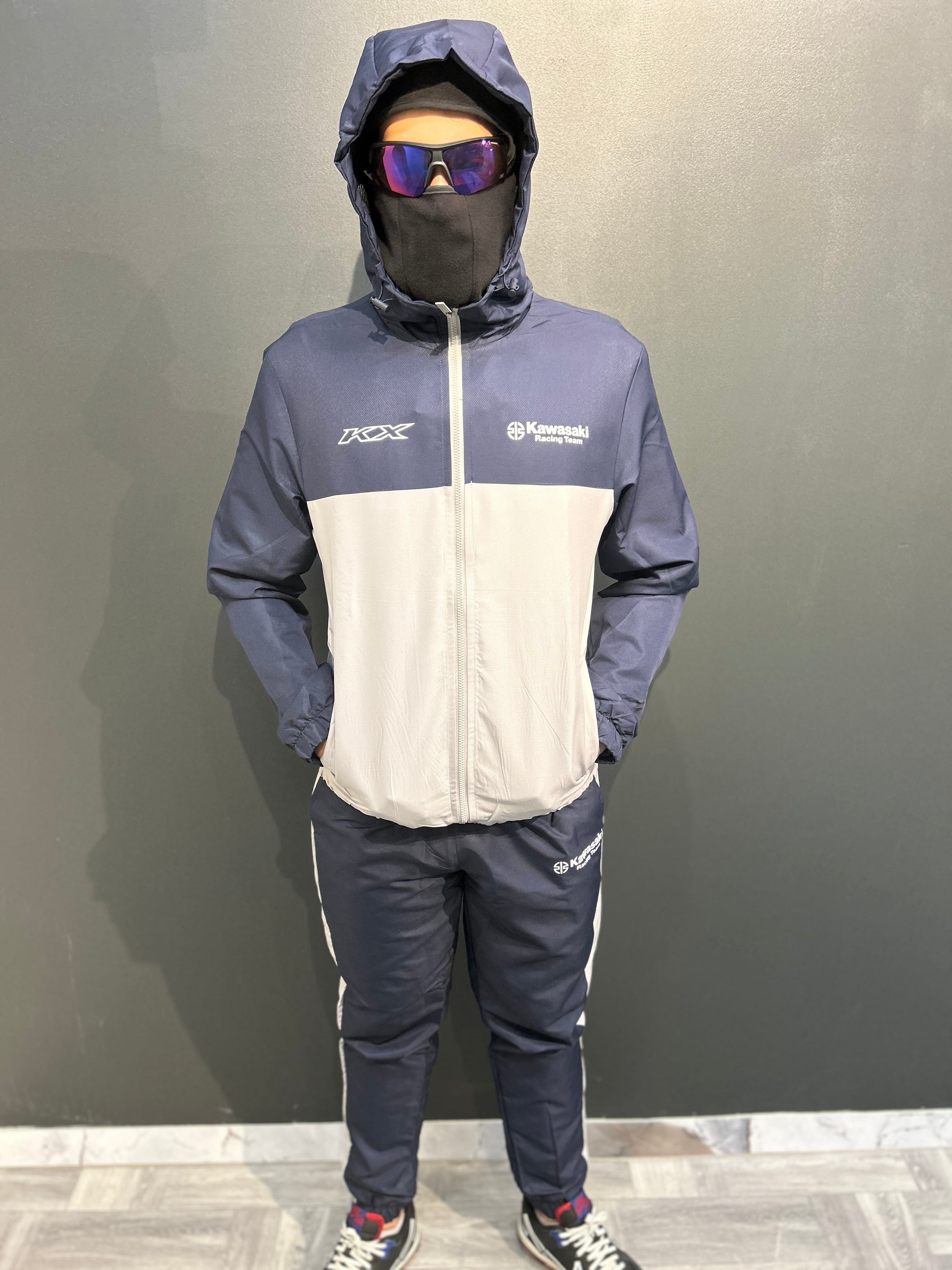 Ensemble kawasaki - Bleu marine