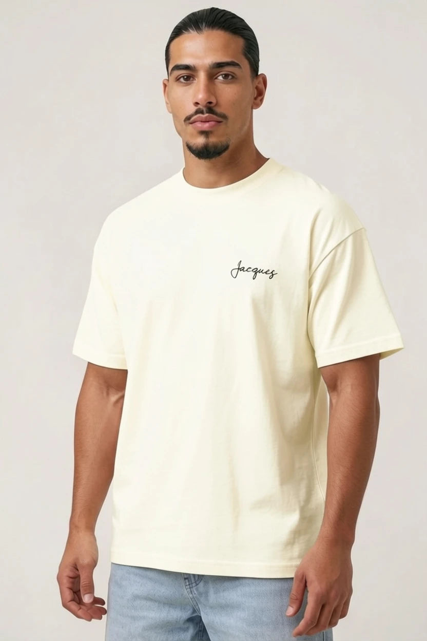 T-shirt semi oversize jacques