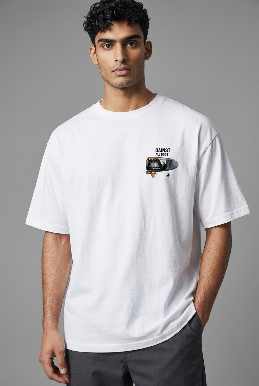 T-shirt Homme semi Oversize "AGAINST ALL ODDS"