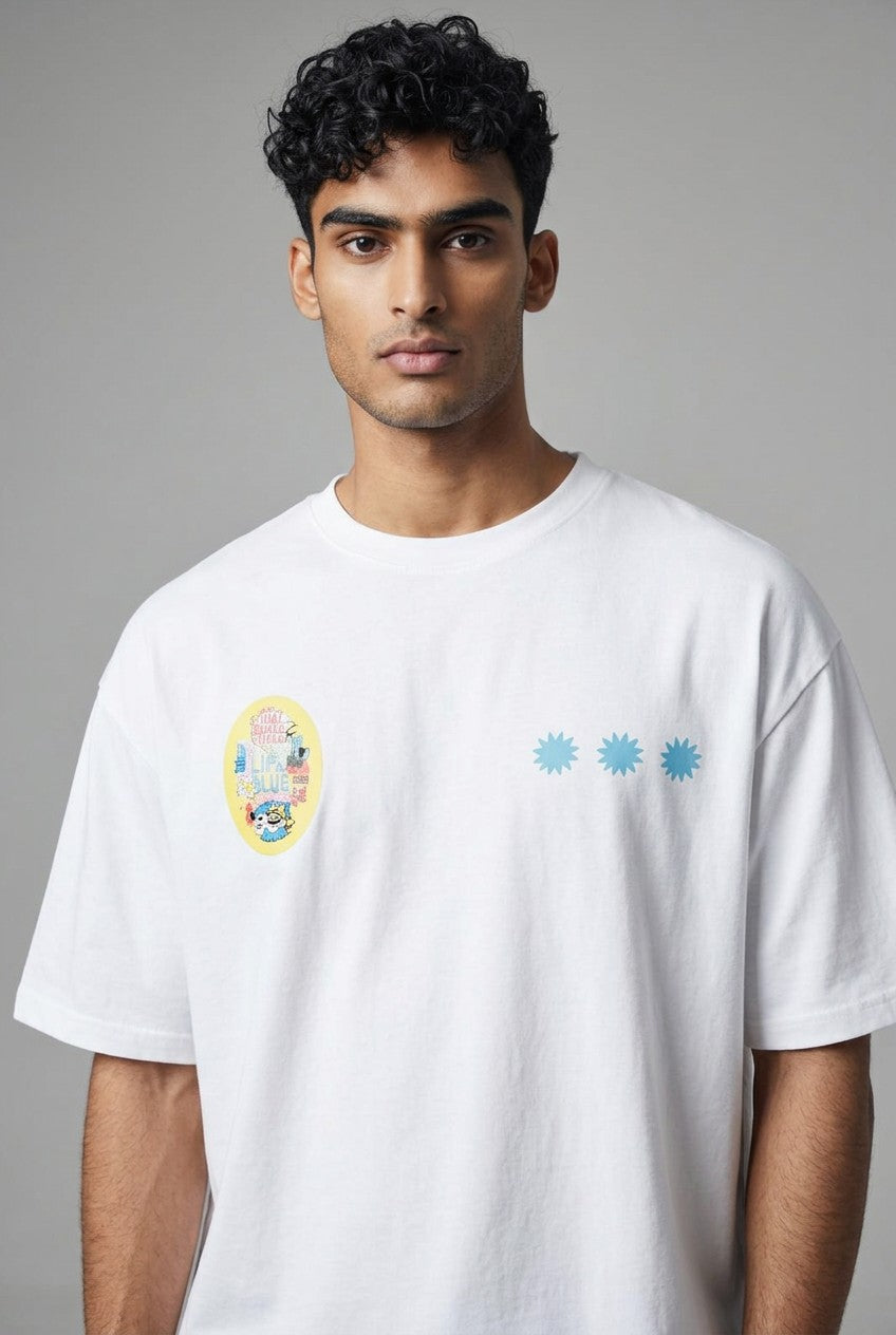 T-shirt Homme semi Oversize "CIAO BELLA ITALY"