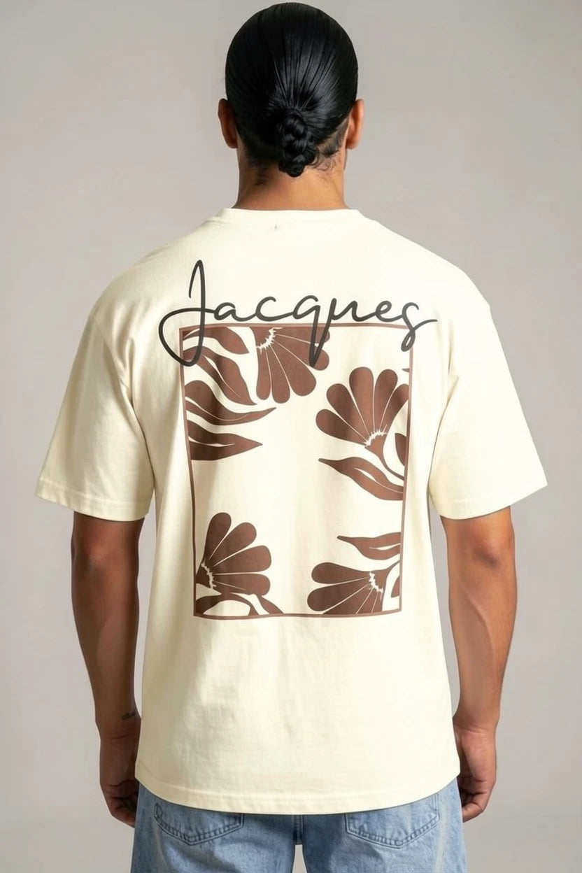 T-shirt semi oversize jacques
