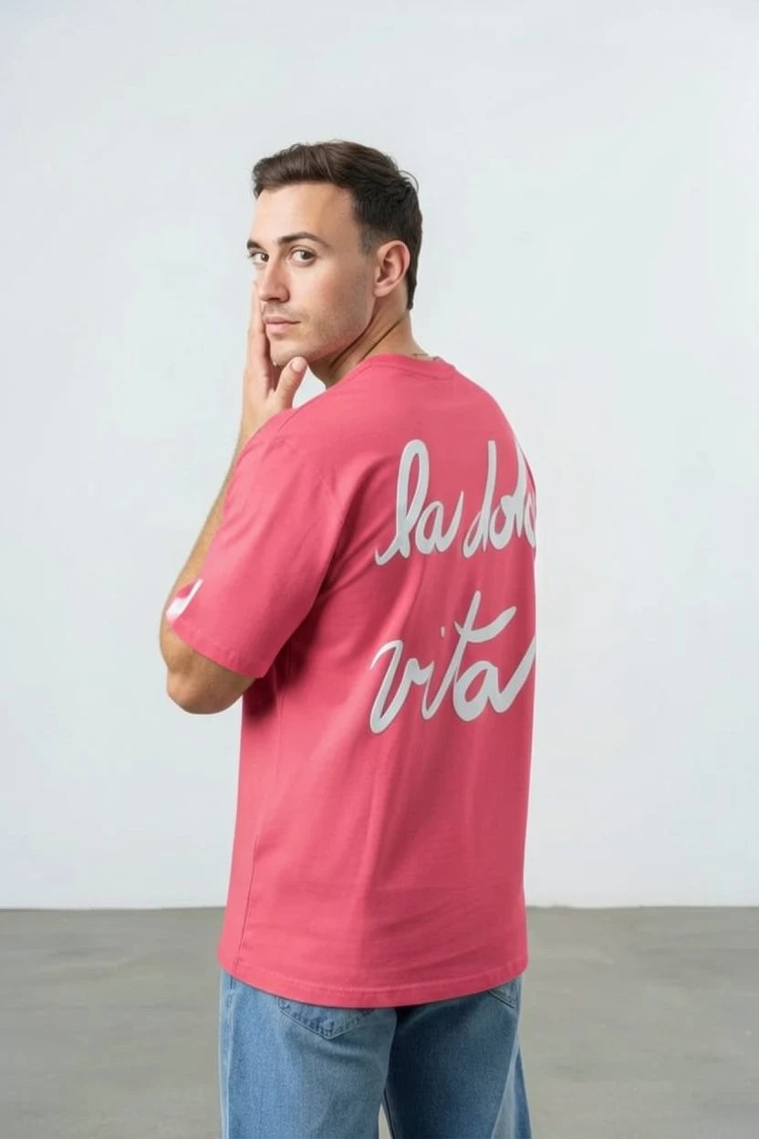 T-Shirt "La Dolce Vita" – Édition Signature Cursive