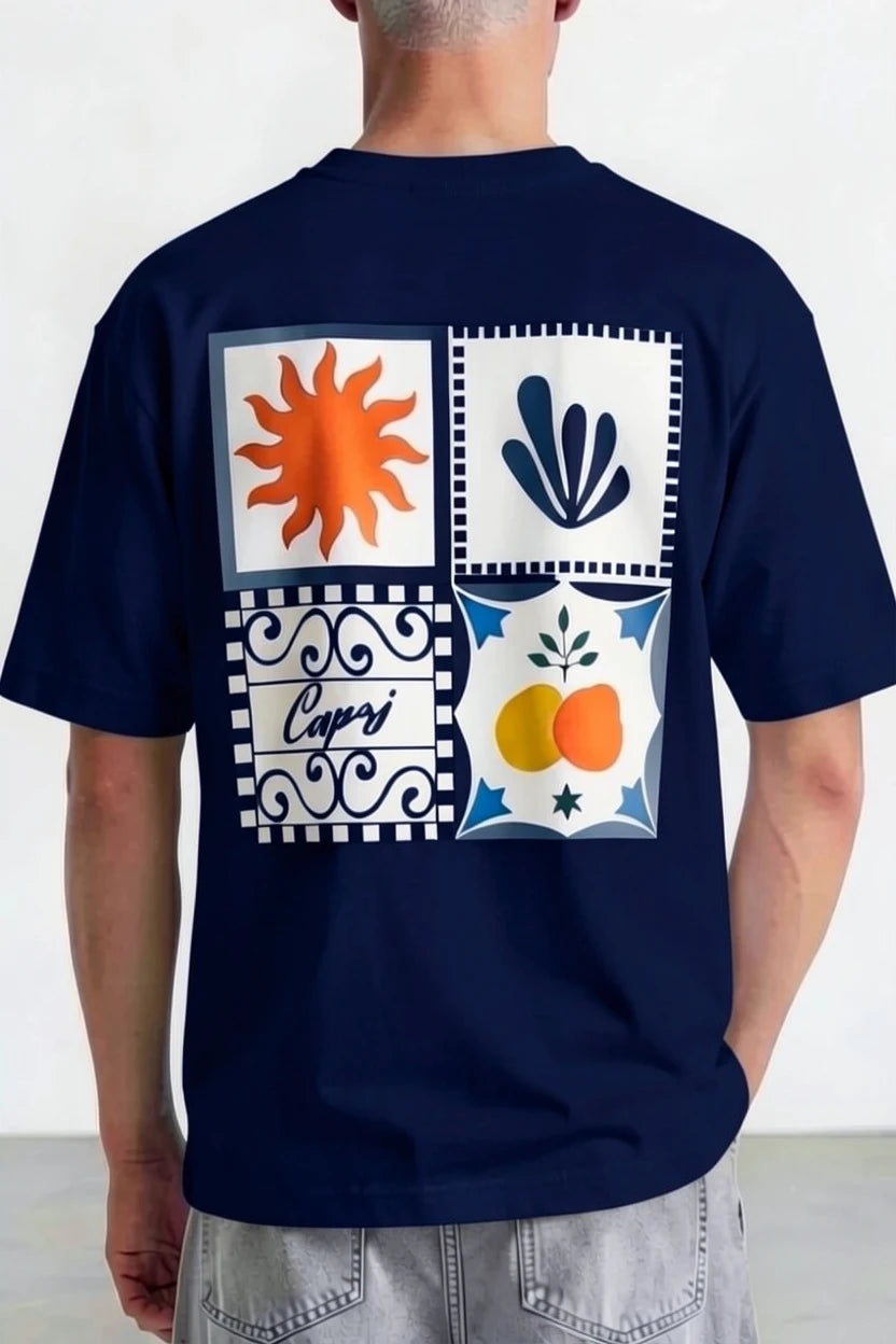 T-Shirt Graphique semi oversize "Pure Flavor"