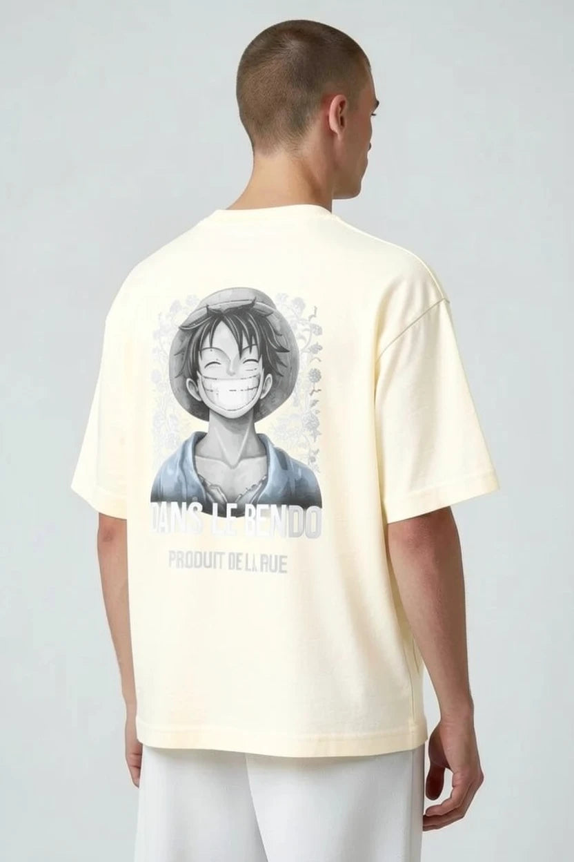 T-shirt homme Dans le Bendo imprimé manga