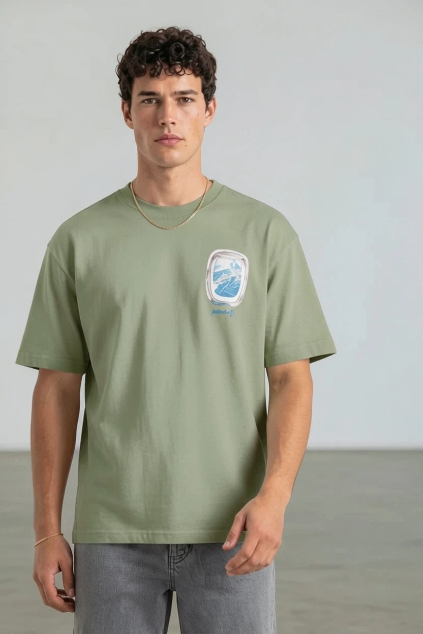 T-Shirt Graphique "Private Life" – Édition Porthole Yacht