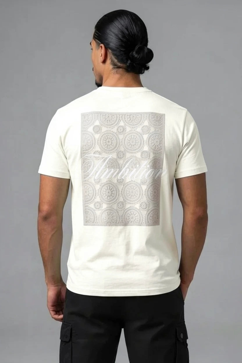 T-shirt "Ambition" — Motifs Géométriques