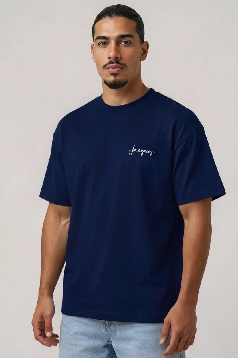 T-shirt semi oversize jacques