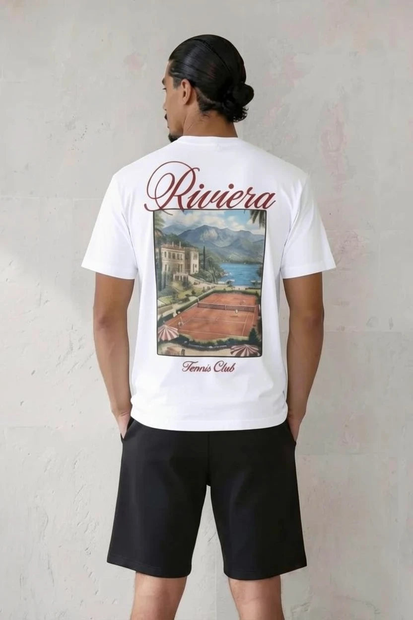 T-shirt Semi-Oversize Riviera Tennis Club