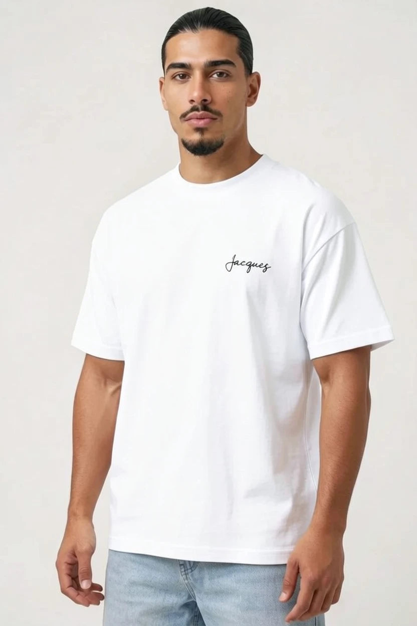 T-shirt semi oversize jacques
