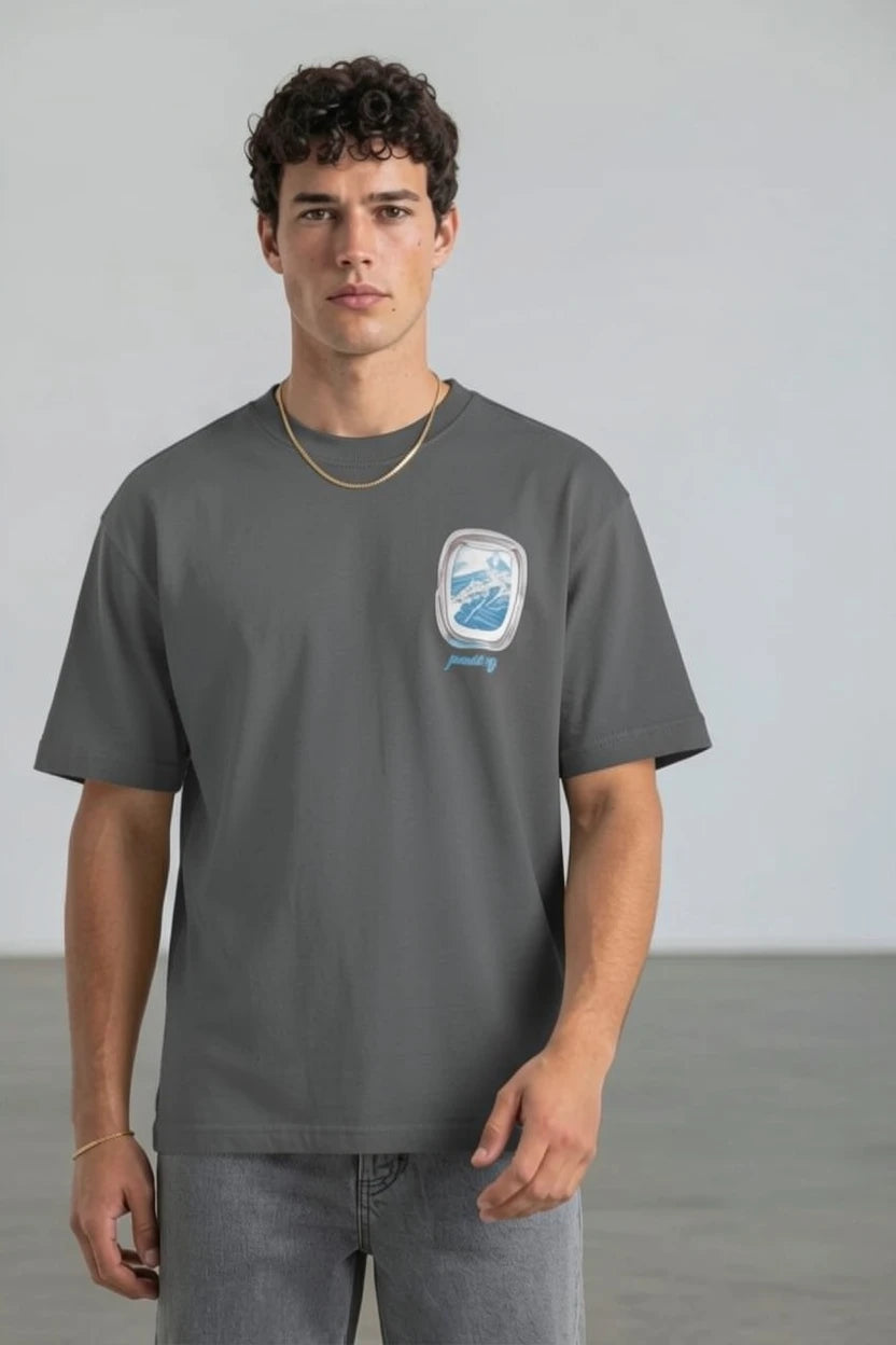 T-Shirt Graphique "Private Life" – Édition Porthole Yacht