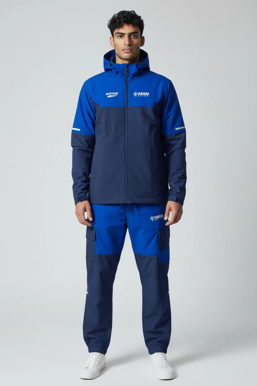Ensemble Yamaha Racing édition Pantalon Cargo - Double Bleu