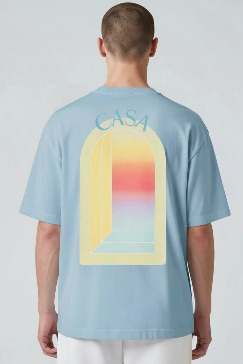 T-Shirt Graphique Casa– Édition Méditerranéen