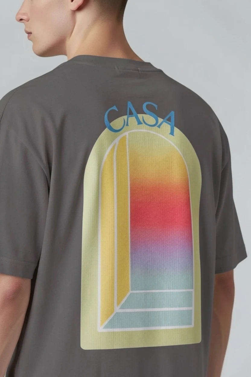T-Shirt Graphique Casa– Édition Méditerranéen