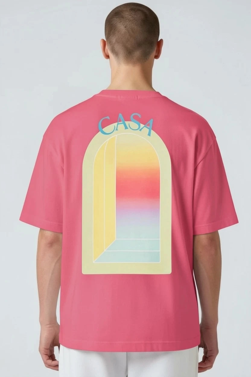 T-Shirt Graphique Casa– Édition Méditerranéen