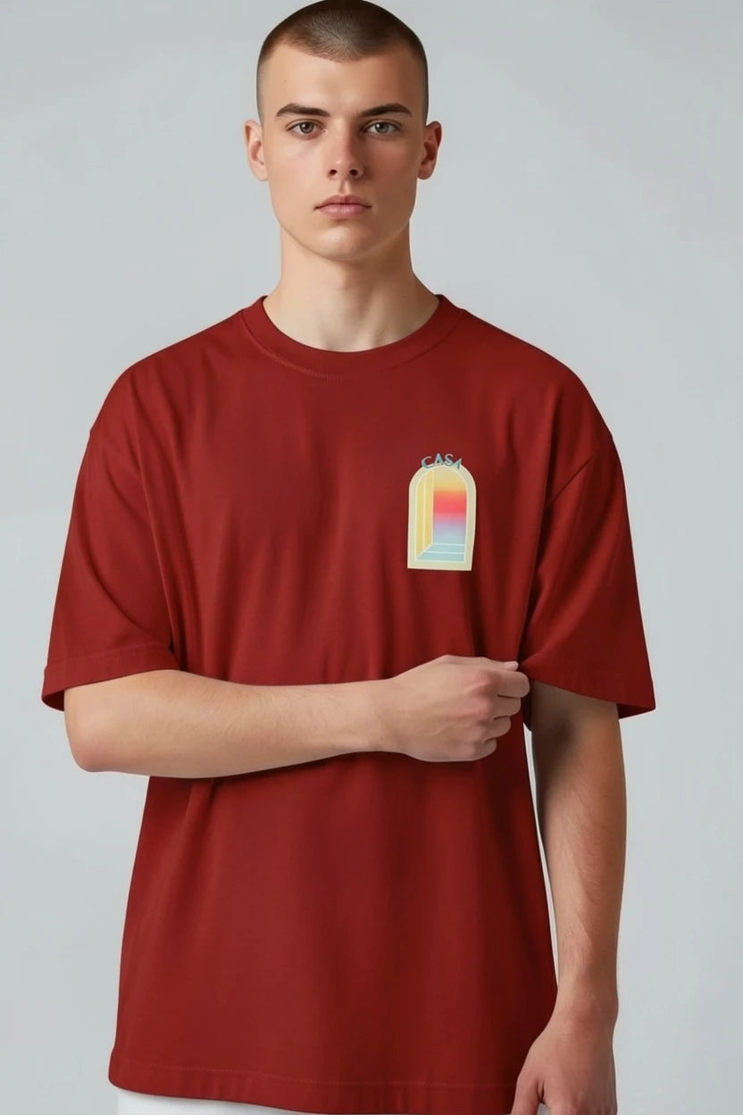 T-Shirt Graphique Casa– Édition Méditerranéen