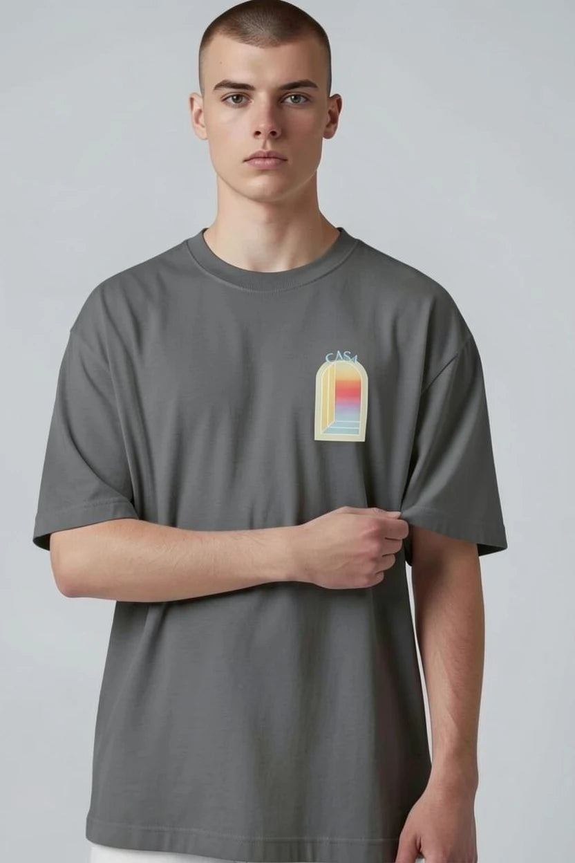 T-Shirt Graphique Casa– Édition Méditerranéen
