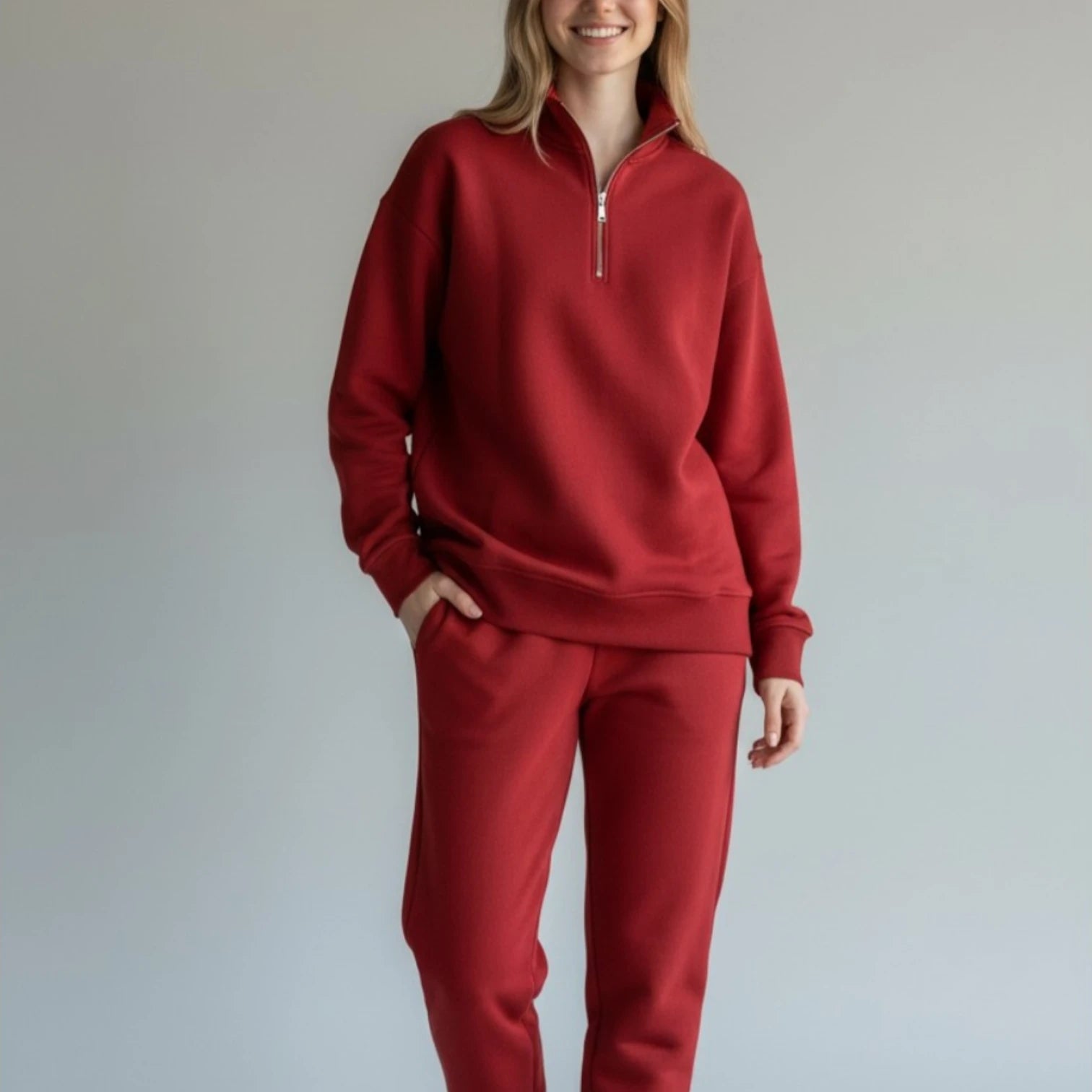 Pull Col Camionneur Bordeaux - FCT Company