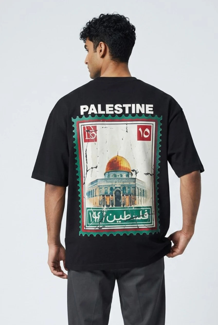 T-shirt Palestine homme semi oversize 1941