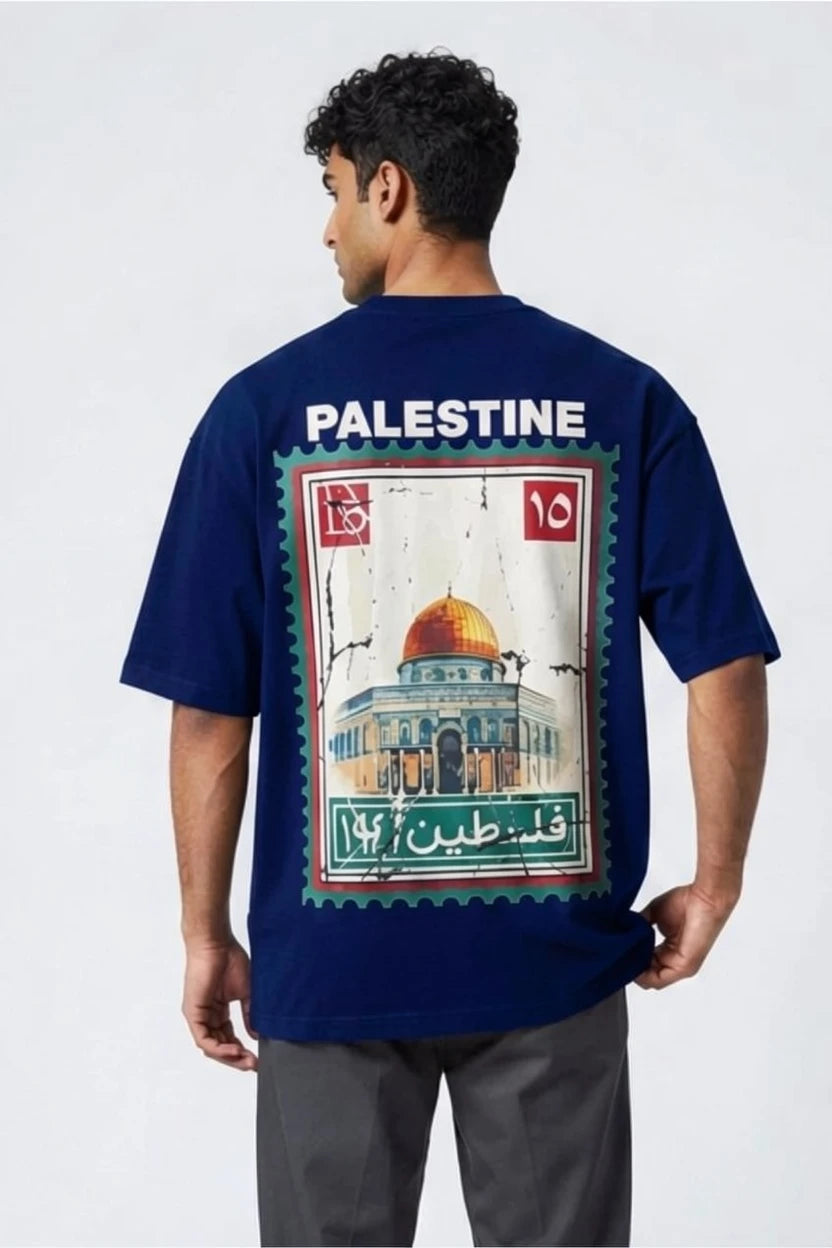 T-shirt Palestine homme semi oversize 1941