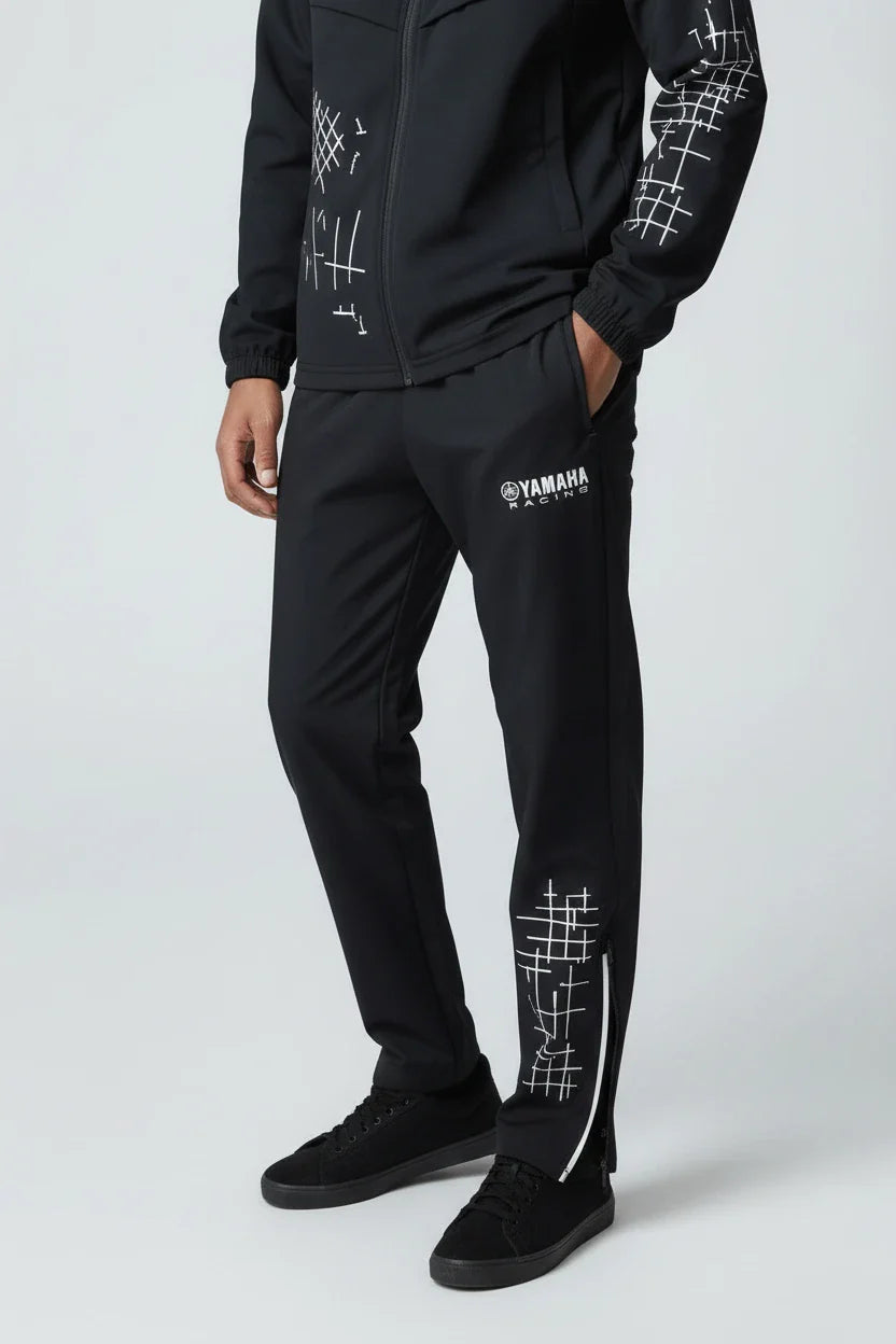 Ensemble Survêtement Yamaha Kid – Noir détails