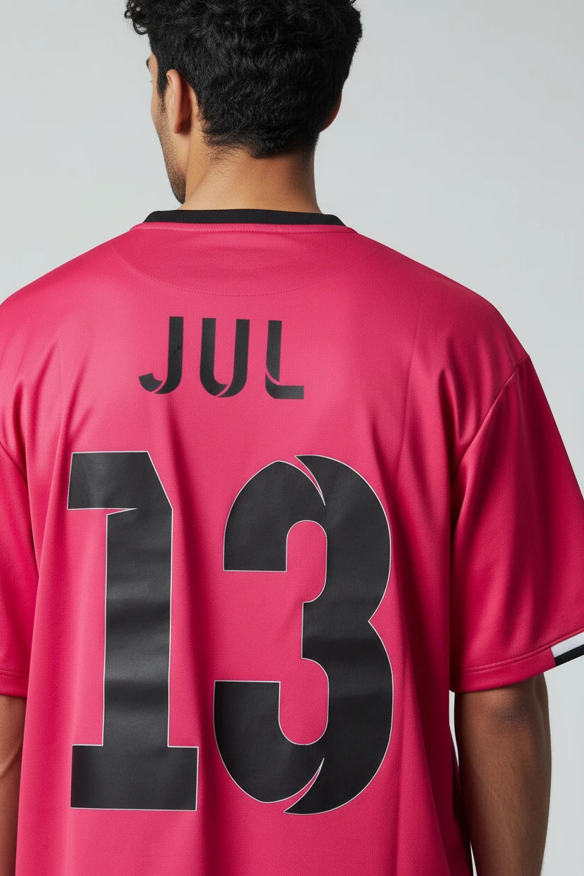 Maillot homme JUL Lacrize o micmek rose