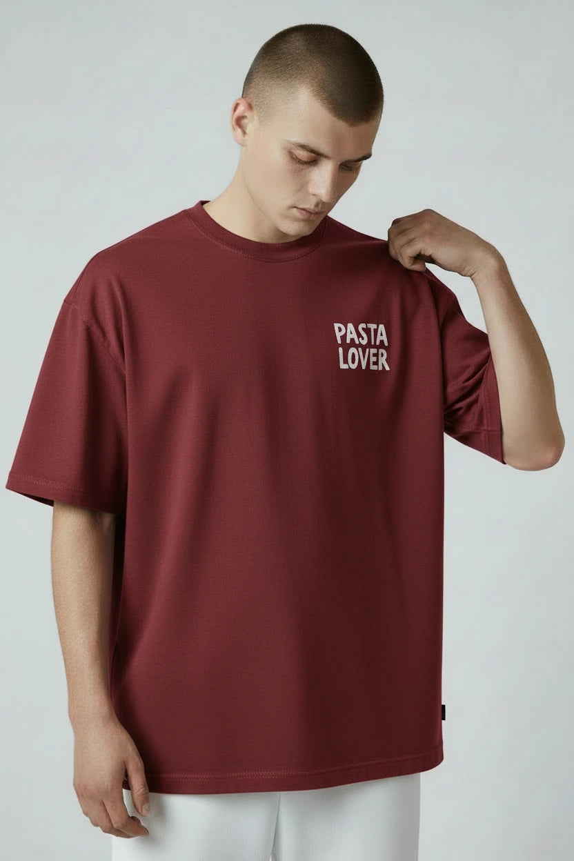 T-shirt homme Pasta Lover Club imprimé