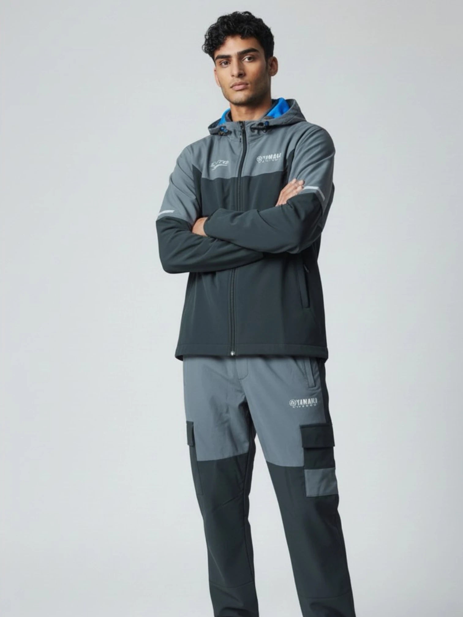 Ensemble Yamaha Racing édition Pantalon Cargo - Double Gris