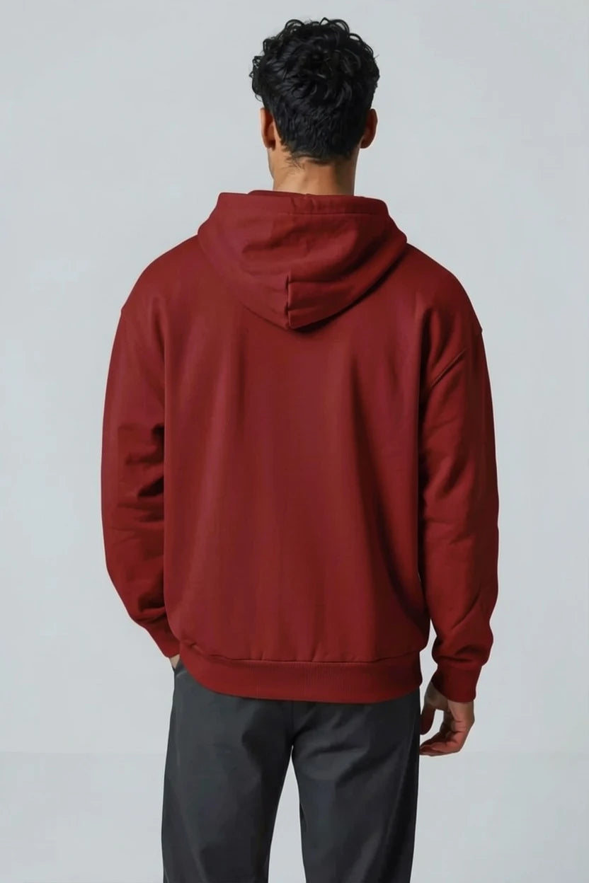Sweat à Capuche Uni - Molleton Doux