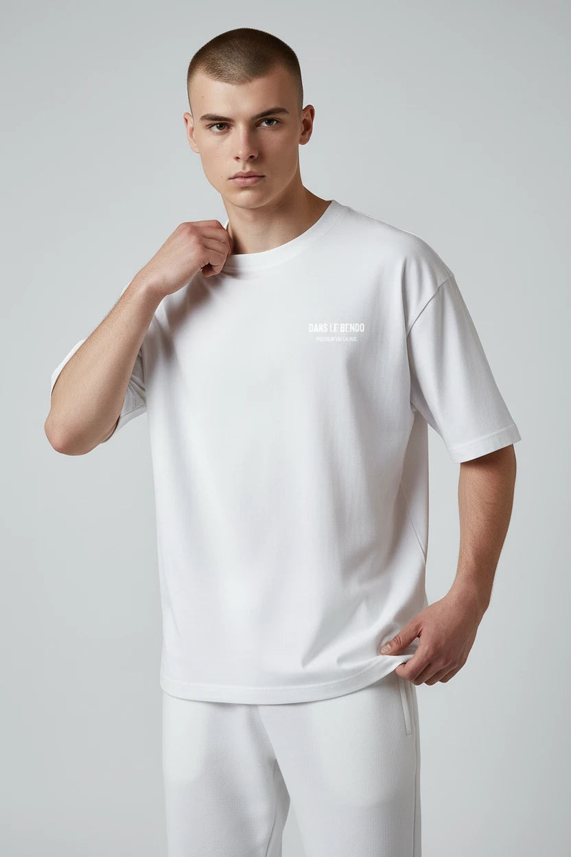 T-shirt homme Dans le Bendo imprimé manga