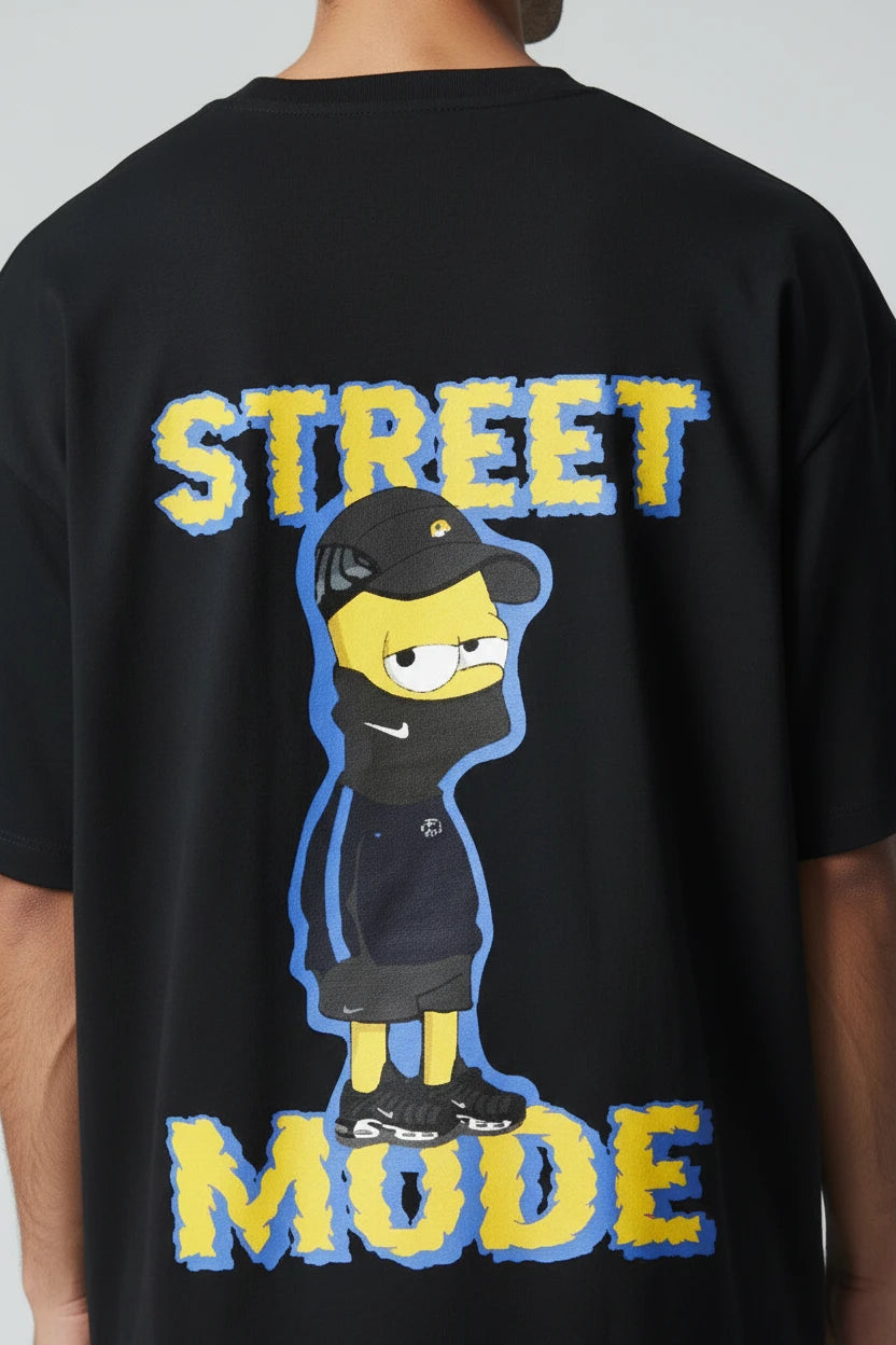T-shirt homme Street Mode imprimé cartoon