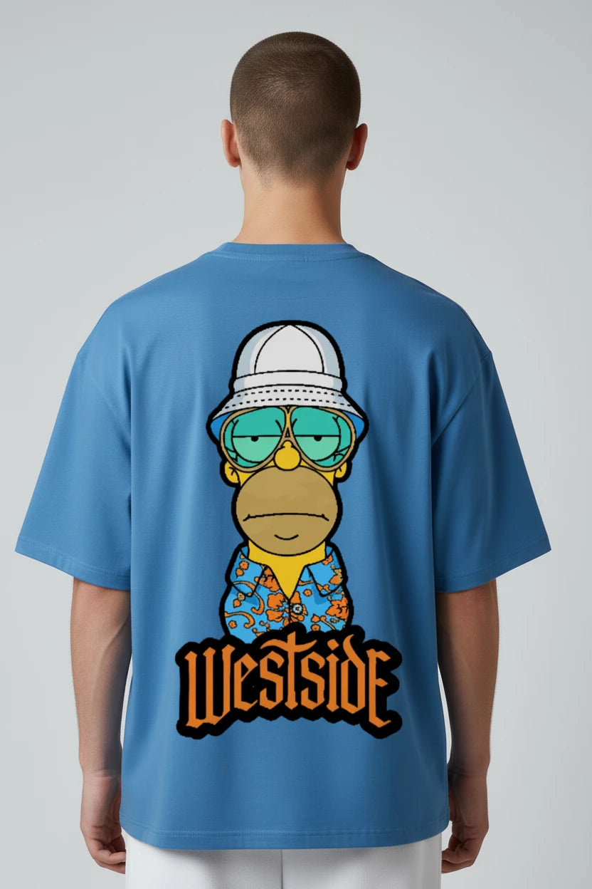 T-shirt homme Westside imprimé cartoon