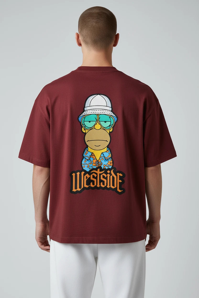 T-shirt homme Westside imprimé cartoon