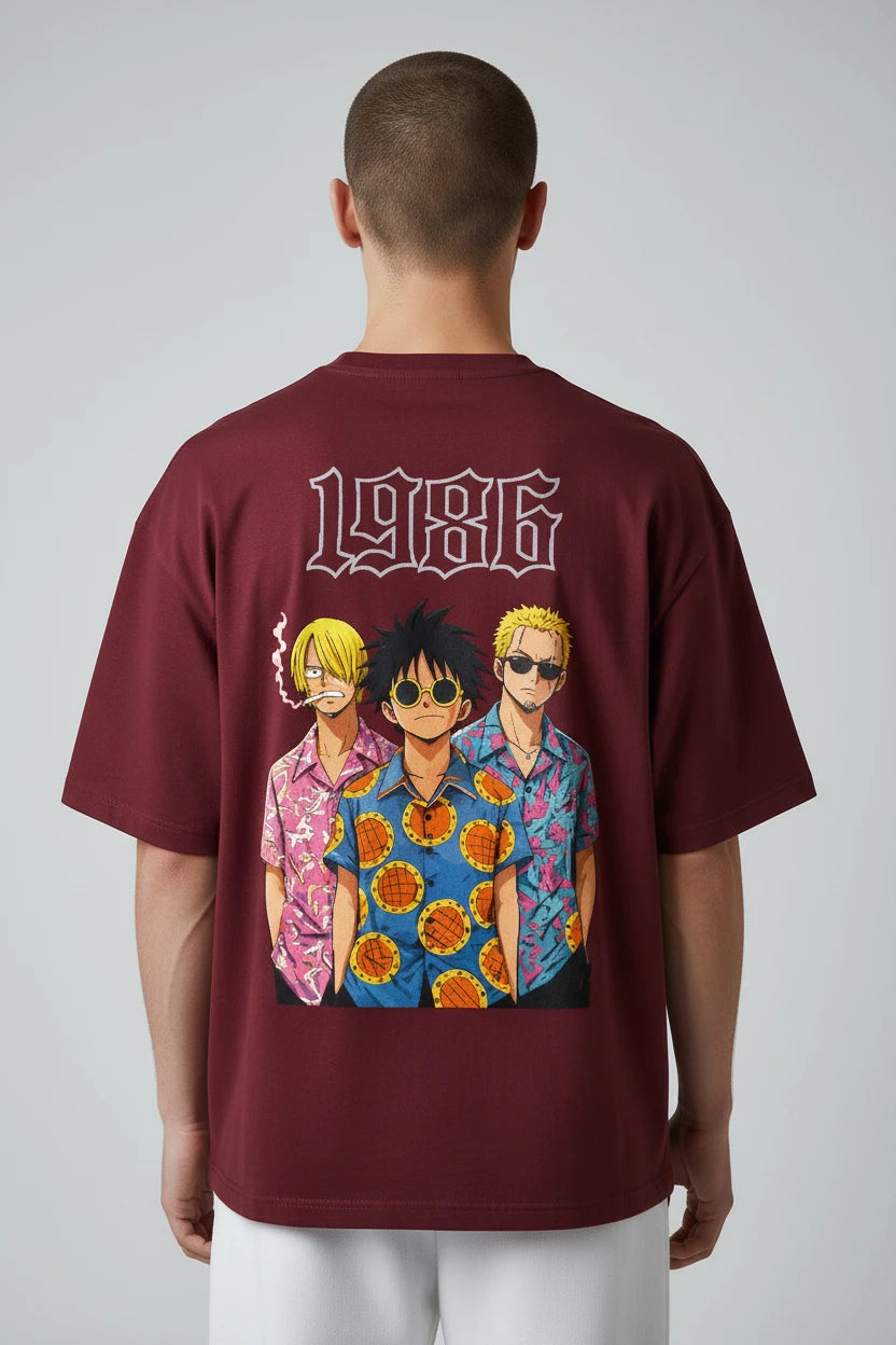 T-shirt homme manga trio One Piece