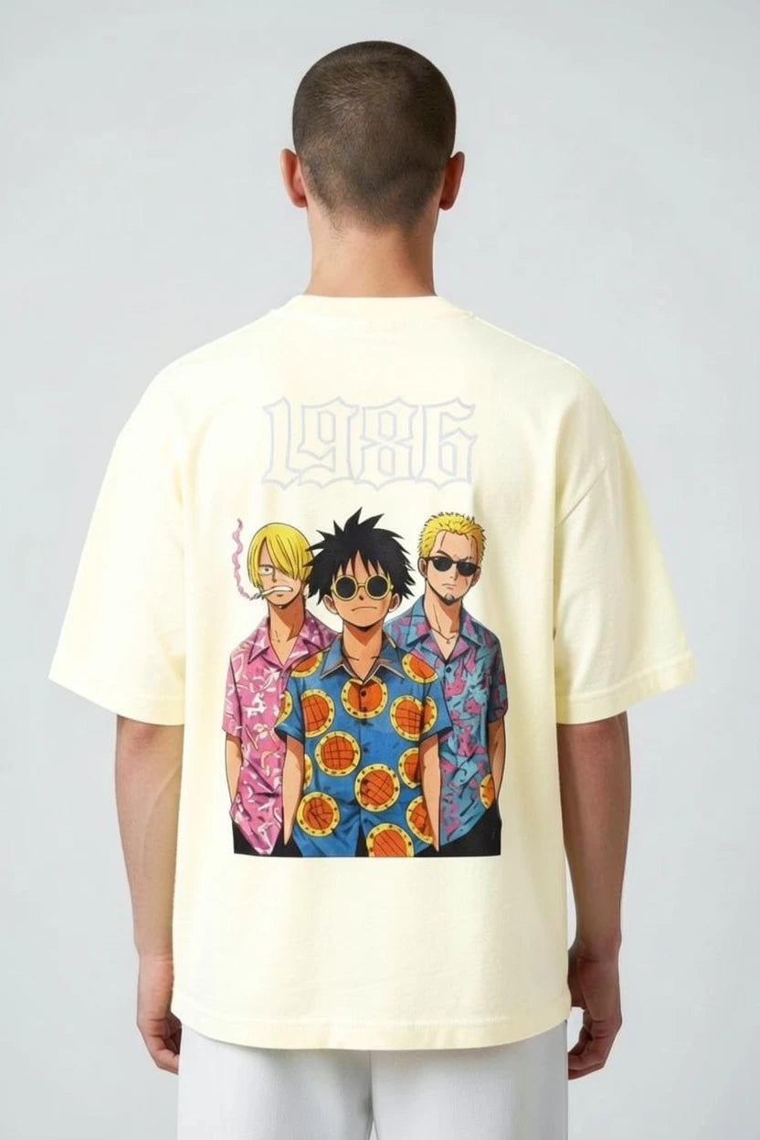 T-shirt homme manga trio One Piece