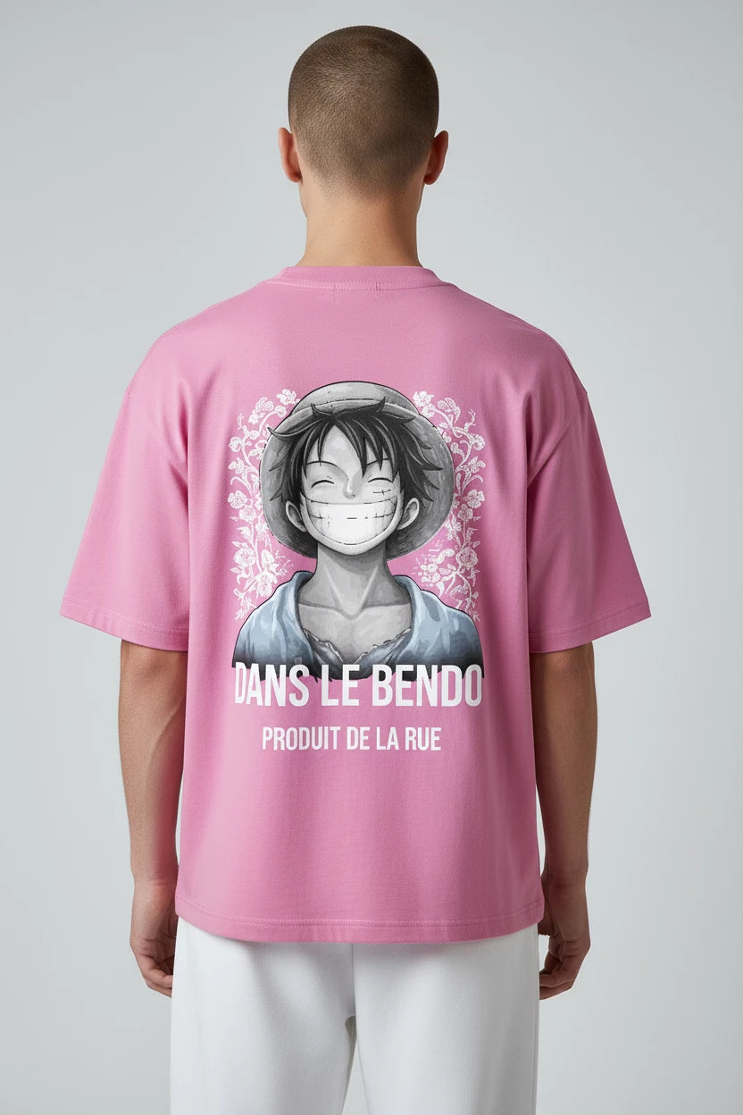 T-shirt homme Dans le Bendo imprimé manga