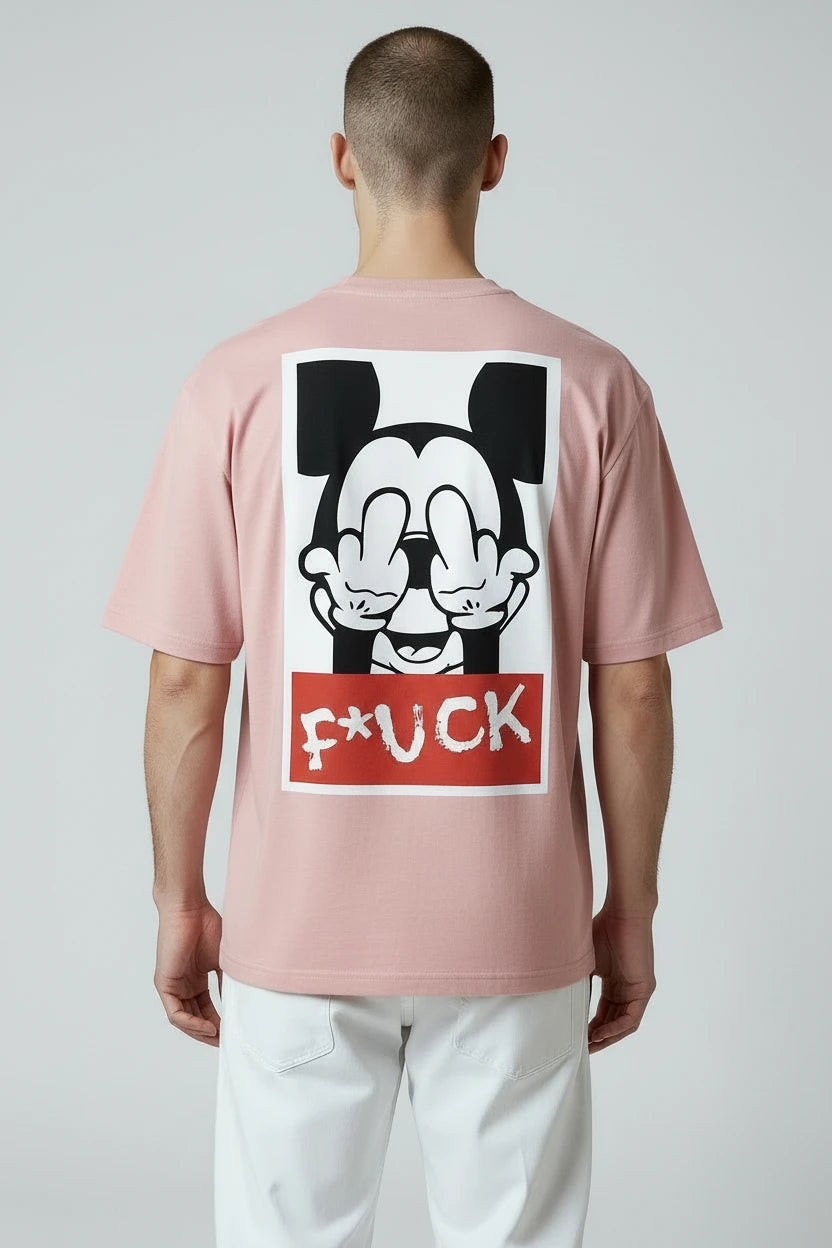 T-shirt homme personnage cartoon imprimé