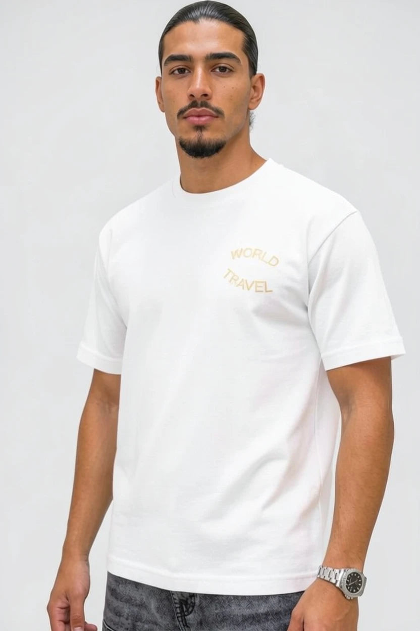 T-shirt homme World Travel