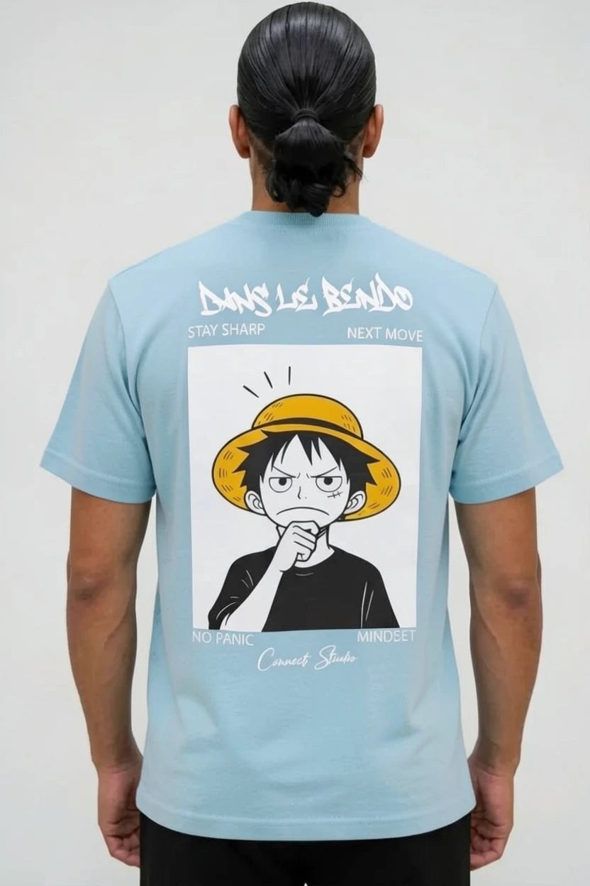 T-shirt Dans Le Bendo – Édition Luffy énervé