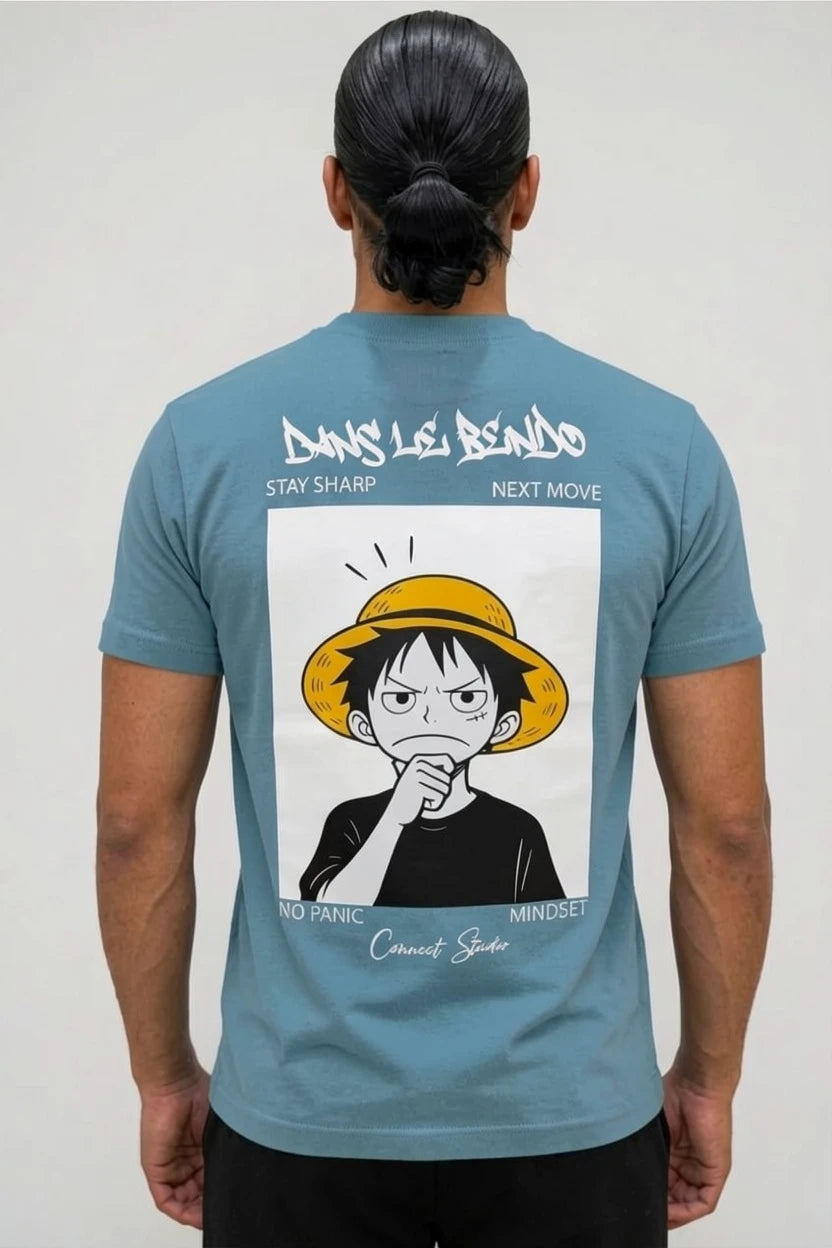 T-shirt Dans Le Bendo – Édition Luffy énervé
