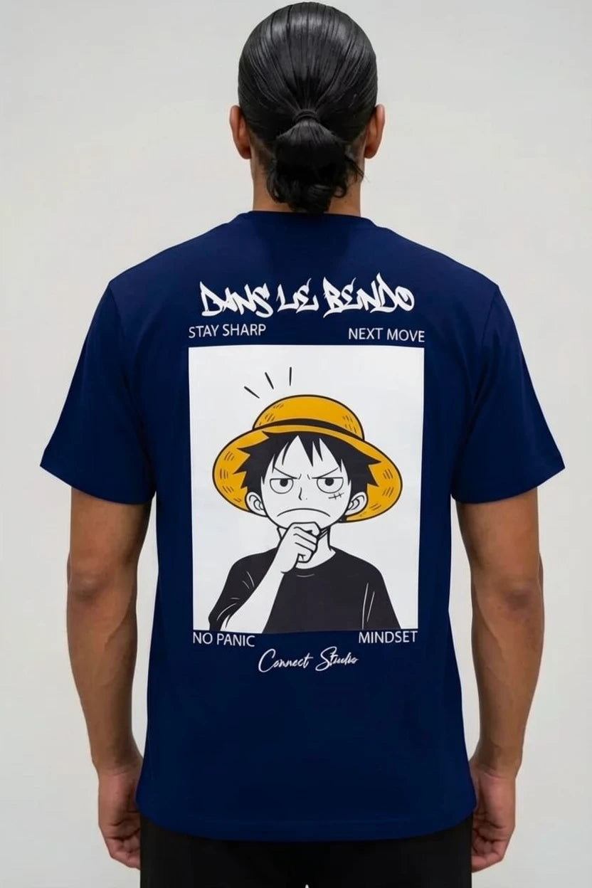 T-shirt Dans Le Bendo – Édition Luffy énervé