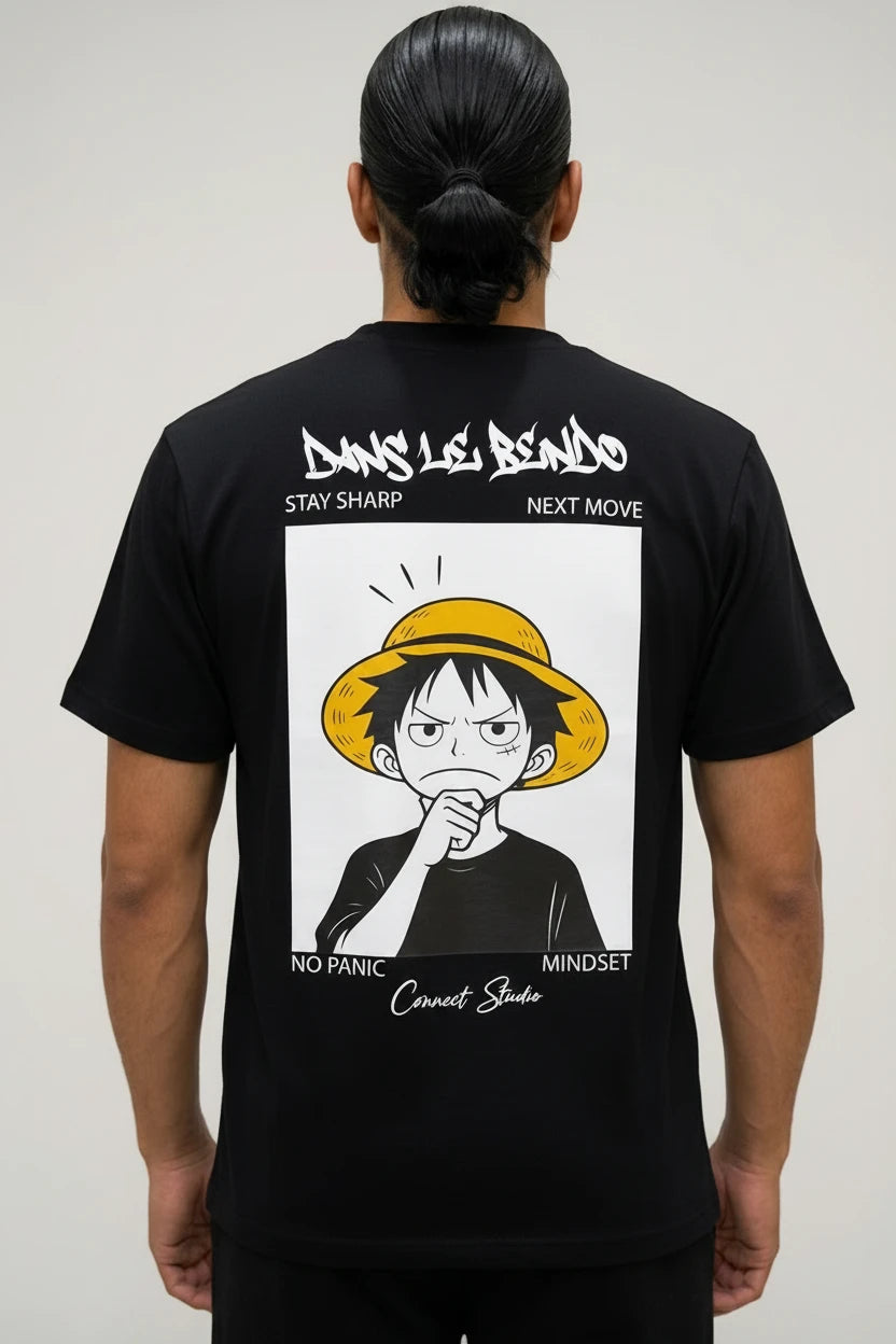 T-shirt Dans Le Bendo – Édition Luffy énervé