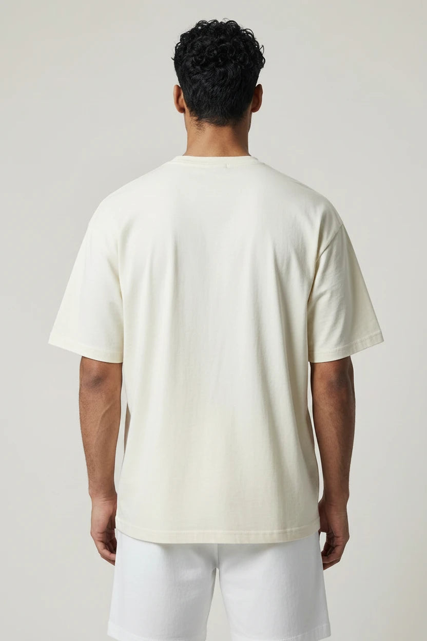 T-shirt Uni Coupe semi Oversize