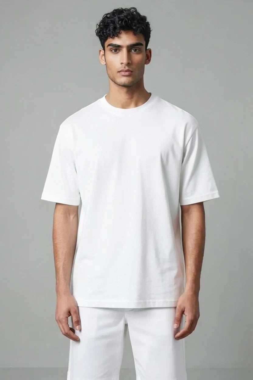 T-shirt Uni Coupe semi Oversize